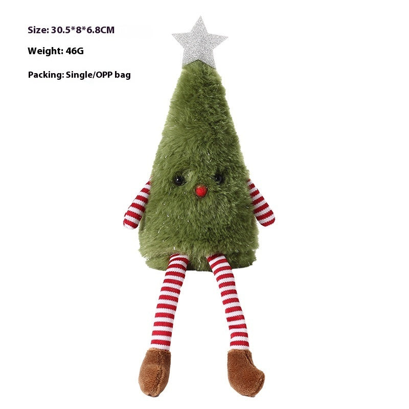 Cute Plush Christmas Doll Ornaments – Festive Decorations for Your Holiday Home - ZA-ZOLA