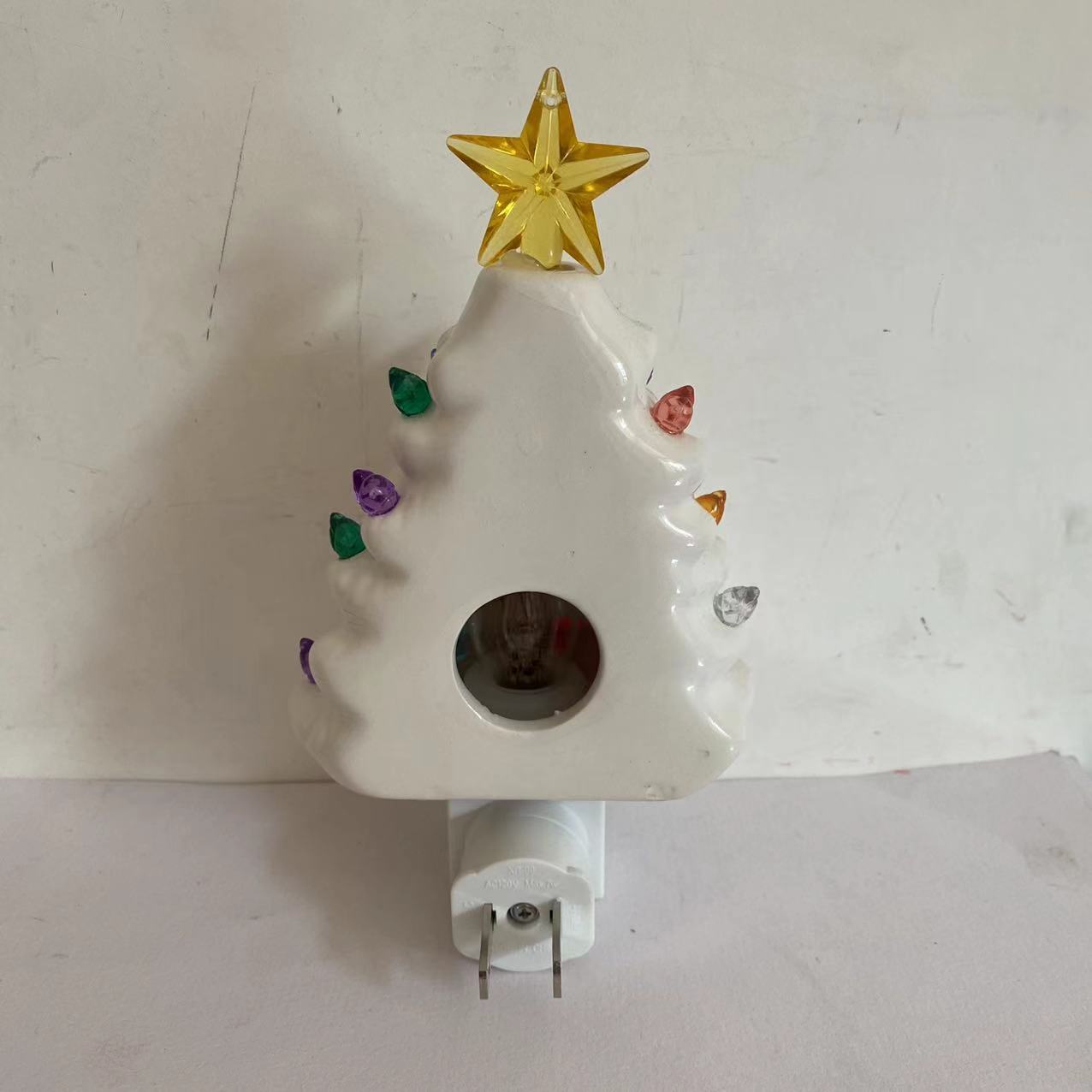 Christmas Tree Night Lamp – Bedside Holiday Light for Cozy Festive Decor - ZA-ZOLA