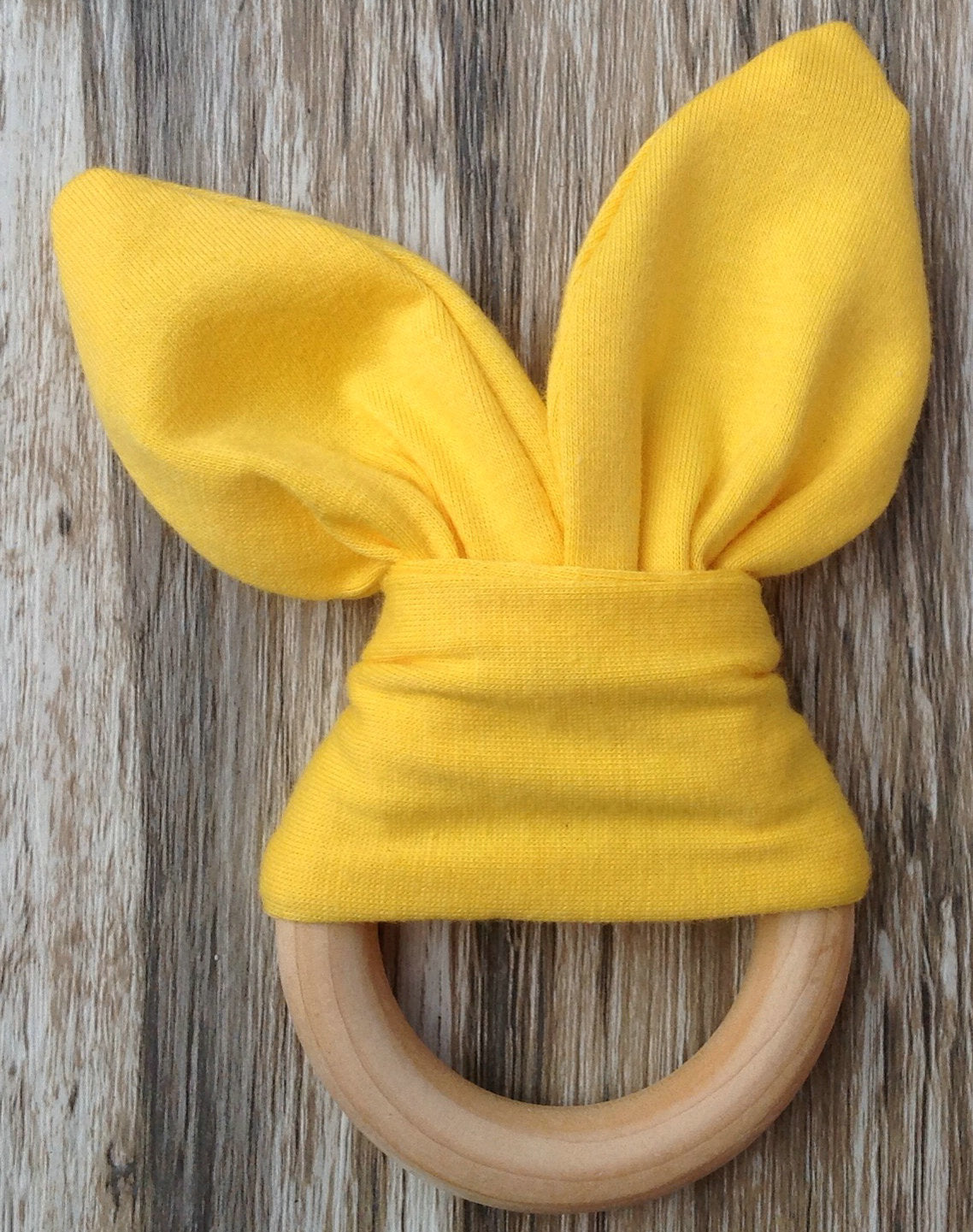 Handmade wooden natural baby teether - ZA-ZOLA