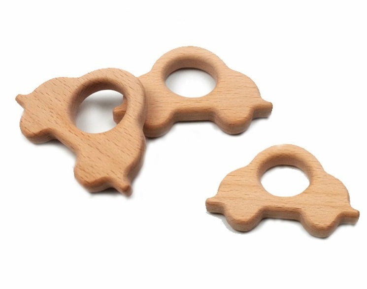 Beech Wood Baby Teethers - ZA-ZOLA