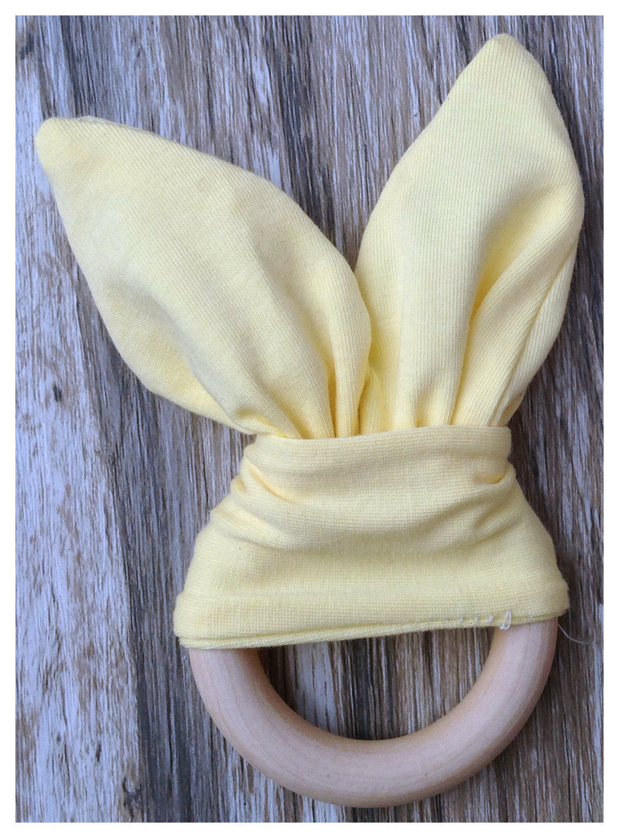 Handmade wooden natural baby teether - ZA-ZOLA