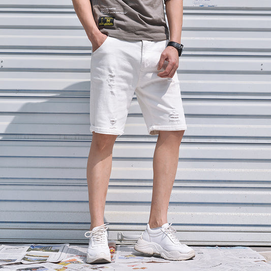 Men's denim shorts - ZA-ZOLA