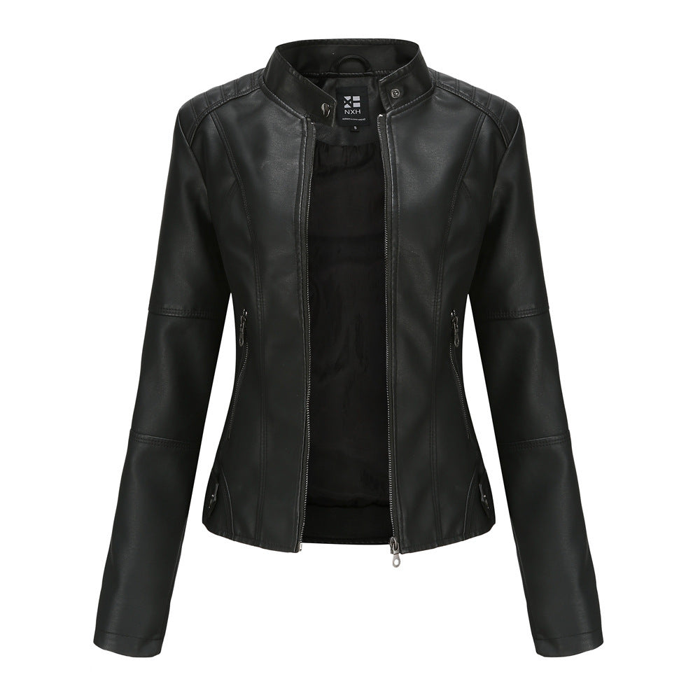 European & American Women’s Leather Jackets – Trendy Outerwear for Stylish Looks