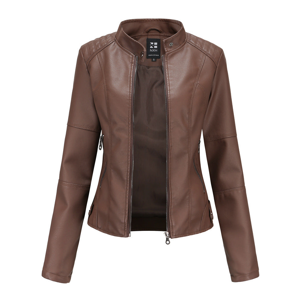 European & American Women’s Leather Jackets – Trendy Outerwear for Stylish Looks