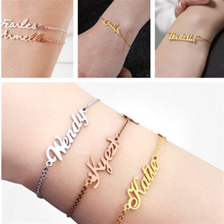 Summer Personalized Custom Name Anklets For Women Stainless Steel CablOverview:


 Unique design, stylish and beautiful.
 
 Good material, High quality.
 


 


 Specifications:


 Material: titanium steel
 
 Type: Anklet
 

color  GolAnkletZA-ZOLAZA-ZOLAWomen Stainless Steel Cable Chain Gold Colour Sandy Beach Exquisite Jewelry Present