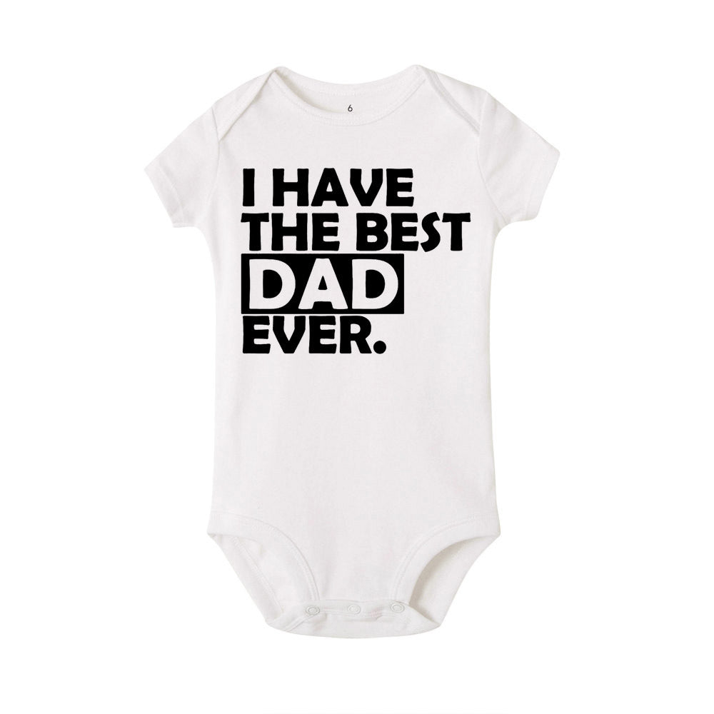 Newborn Baby Romper, Summer, Baby SummerProduct information: 
 
 


 Fabric name: Cotton
 
 Suitable season: summer, spring
 
 Thickness: Thin section
 
 Color: A-HY1362-MOM, B-HY1362-DAD
 
 Suitable heighT ShirtZA-ZOLAZA-ZOLANewborn Baby Romper, Summer, Baby Summer