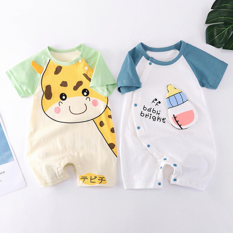 Baby Bright Comfortable Baby ClothesProduct information:
 


 Security level: Class A
 
 Fabric name: Cotton
 
 Suitable for the season: Spring
 
 Applicable gender: Neutral/male and female
 
 Sleeve lBaby ClothesZA-ZOLAZA-ZOLABaby Bright Comfortable Baby Clothes