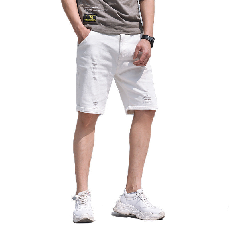 Men's denim shorts - ZA-ZOLA