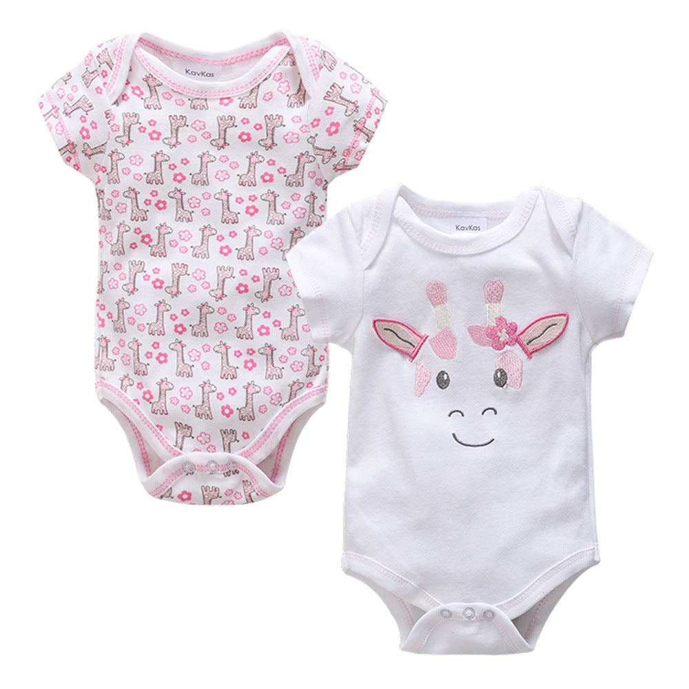 Sleeveless Baby Rompers Clothes Newborn Baby ClothesFabric name
 : Knitting
 
 Main fabric Composition: cotton
 
 Main fabric ingredient content: 100 (%)
 
 Security level: Class A
 
 Closed style: Concealed button
 
Baby ClothesZA-ZOLAZA-ZOLASleeveless Baby Rompers Clothes Newborn Baby Clothes