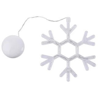 Christmas LED Suction Cup Chandelier – Santa Claus, Elk & Snowman Window Lights - ZA-ZOLA