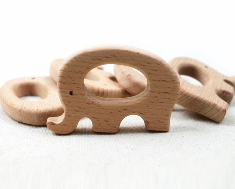 Beech Wood Baby Teethers - ZA-ZOLA