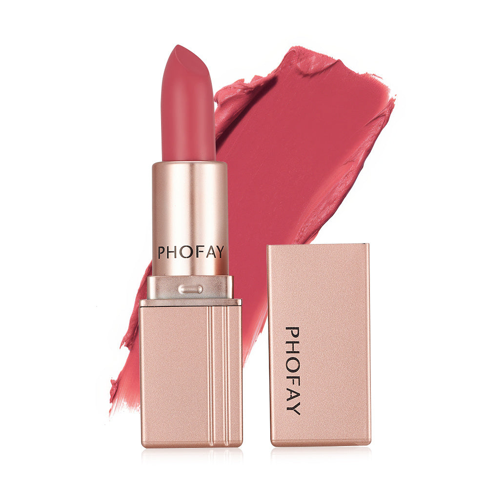 PHOFAY Matte Lipstick – Rich Color, Long-Lasting, Transfer-Proof Wear - ZA-ZOLA