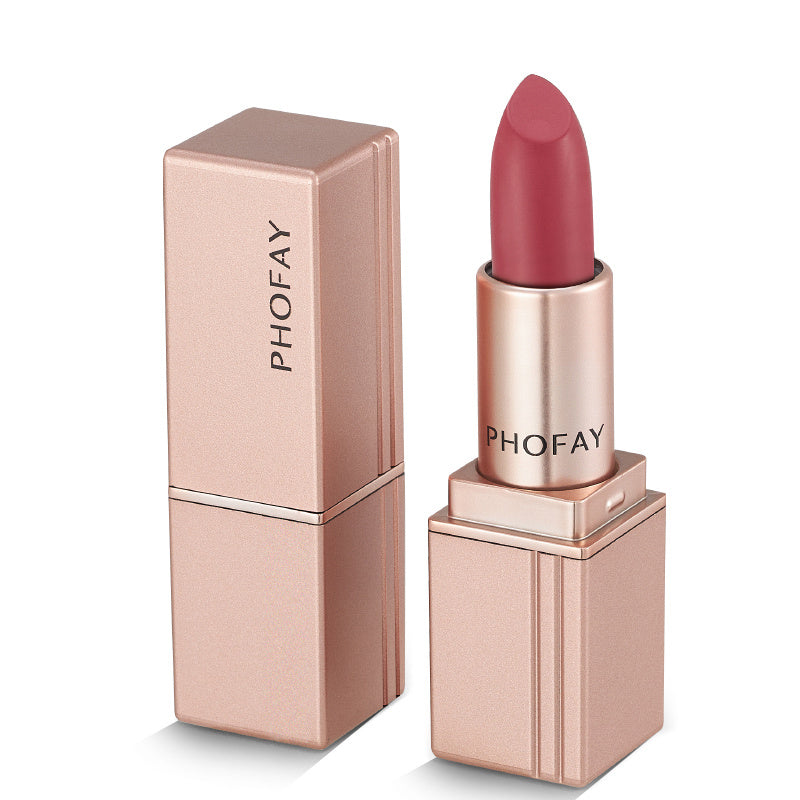 PHOFAY Matte Lipstick – Rich Color, Long-Lasting, Transfer-Proof Wear - ZA-ZOLA