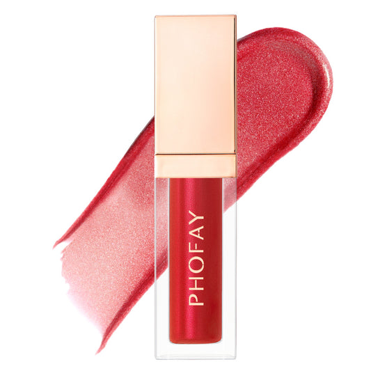 PHOFAY Ultra-Glossy Lip Gloss – High Shine, Non-Sticky, Long-Lasting Finish - ZA-ZOLA