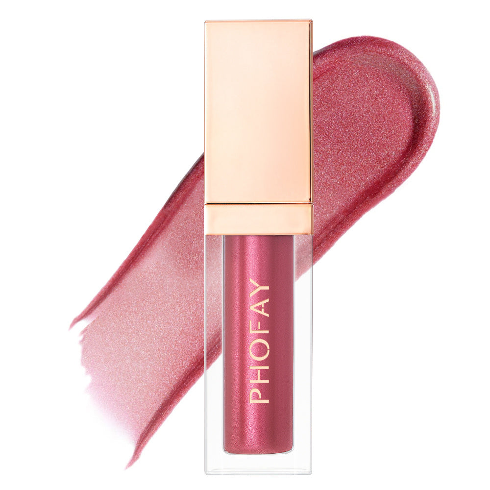 PHOFAY Ultra-Glossy Lip Gloss – High Shine, Non-Sticky, Long-Lasting Finish - ZA-ZOLA