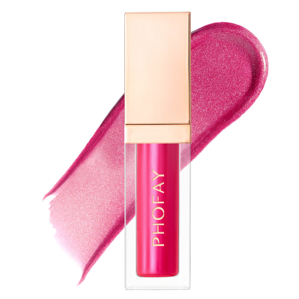 PHOFAY Ultra-Glossy Lip Gloss – High Shine, Non-Sticky, Long-Lasting Finish - ZA-ZOLA