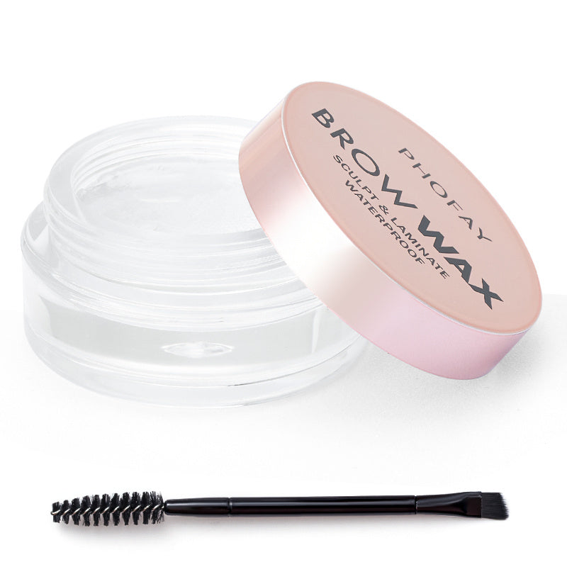 PHOFAY Sculpting Eyebrow Wax – Long-Lasting Hold, Shape & Define, Natural Finish - ZA-ZOLA