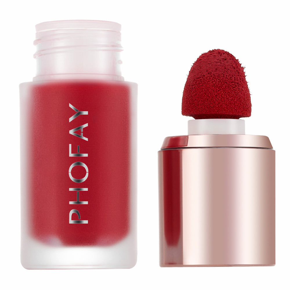 PHOFAY Mousse Liquid Blush – Soft, Blendable, Long-Lasting Natural Flush - ZA-ZOLA