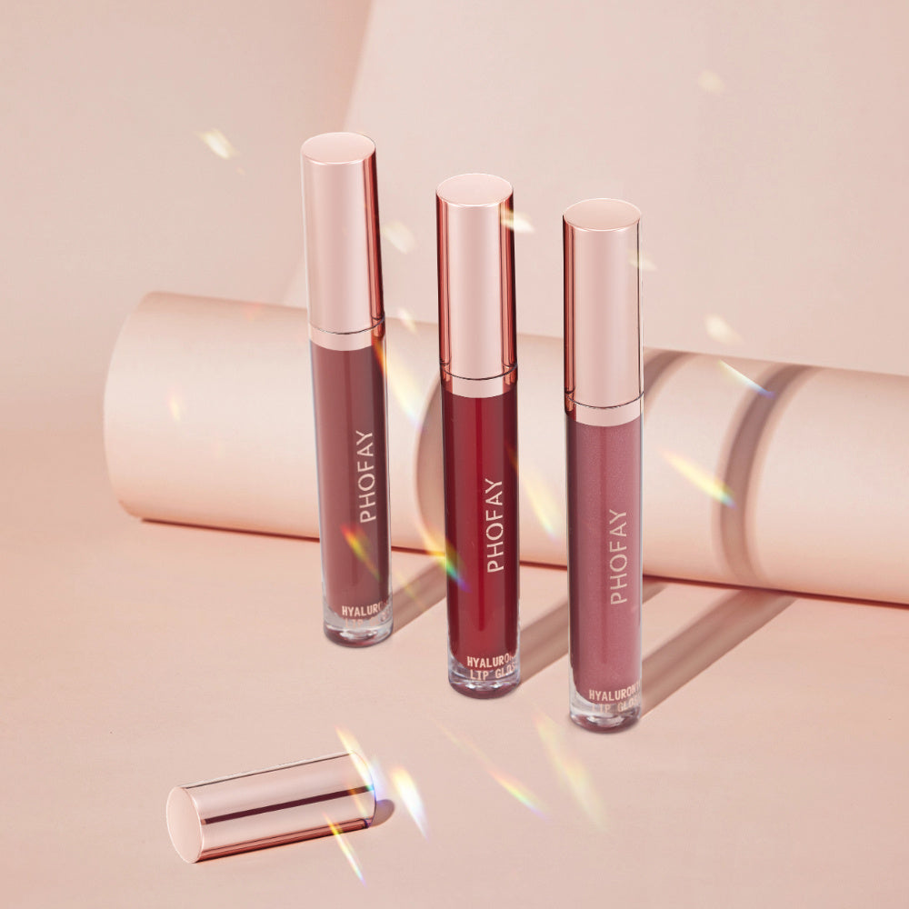 PHOFAY Hyaluronic Lip Gloss – Plumping, Hydrating, and Long-Lasting Shine - ZA-ZOLA