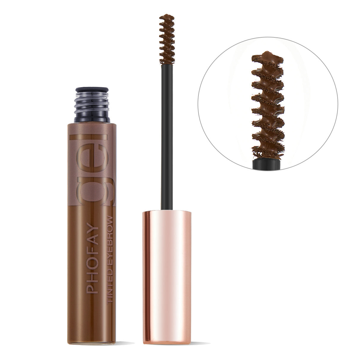 PHOFAY Tinted Eyebrow Gel – Long-Lasting, Smudge-Proof, Natural Definition - ZA-ZOLA