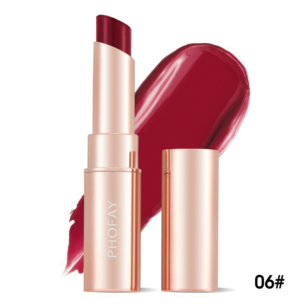 PHOFAY Moisturizing Lipstick – Hydrating, Rich Color, Smooth Finish - ZA-ZOLA