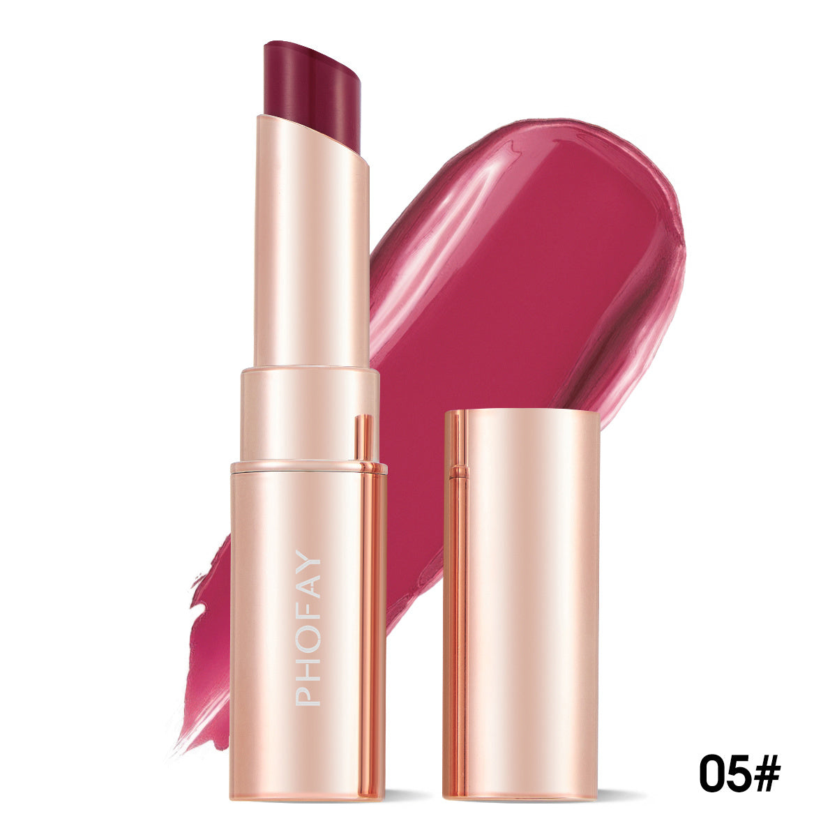 PHOFAY Moisturizing Lipstick – Hydrating, Rich Color, Smooth Finish - ZA-ZOLA