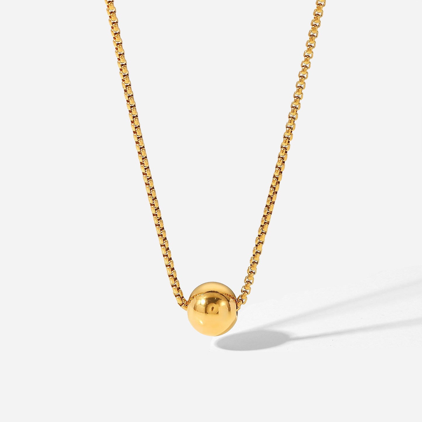 Pull-out 18K Gold Stainless Steel Necklace For Women - ZA-ZOLA