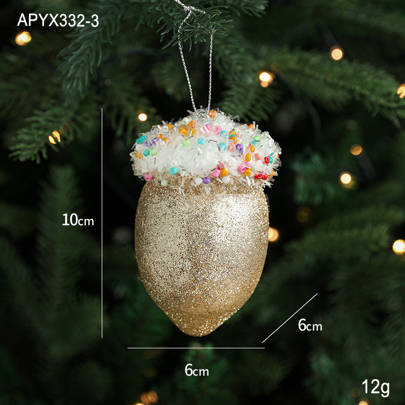 Creative Ice Cream Pendant – Small Hanging Christmas Tree Decorations - ZA-ZOLA