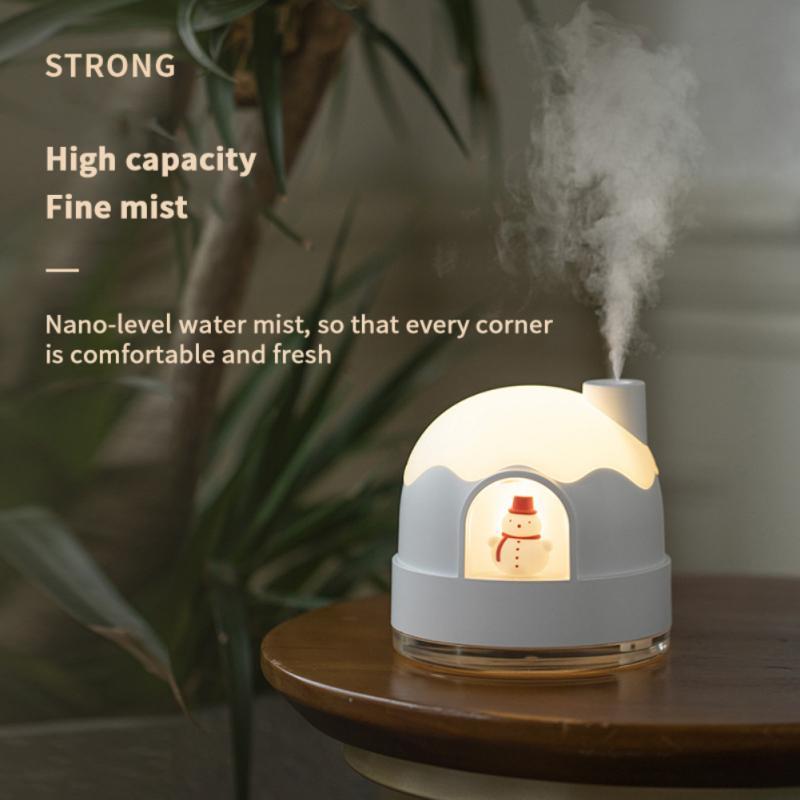 USB Igloo Humidifier – Silent Operation with Heavy Fog Volume for Home & Office - ZA-ZOLA