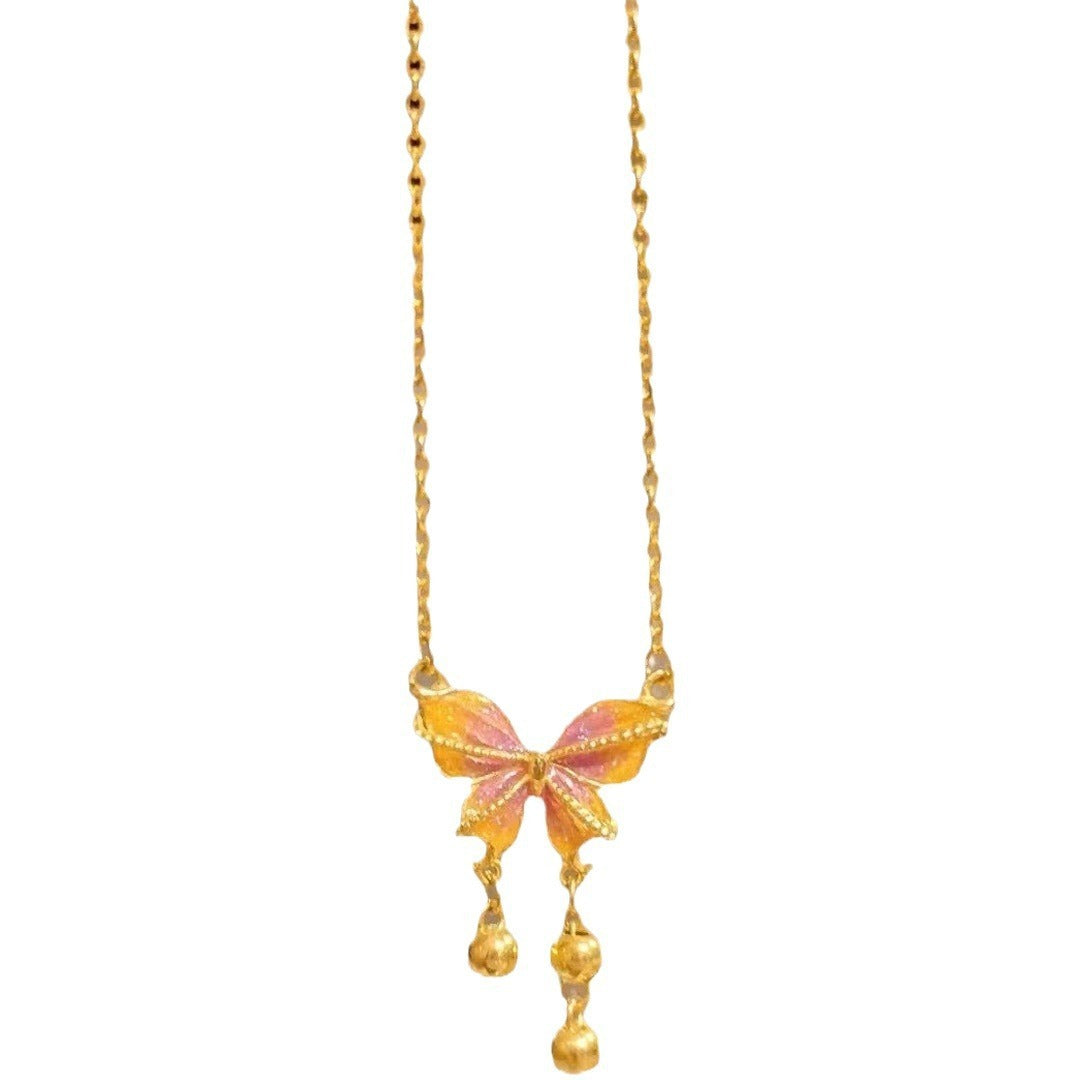 Fantasy Butterfly Tassel Necklace For Women - ZA-ZOLA