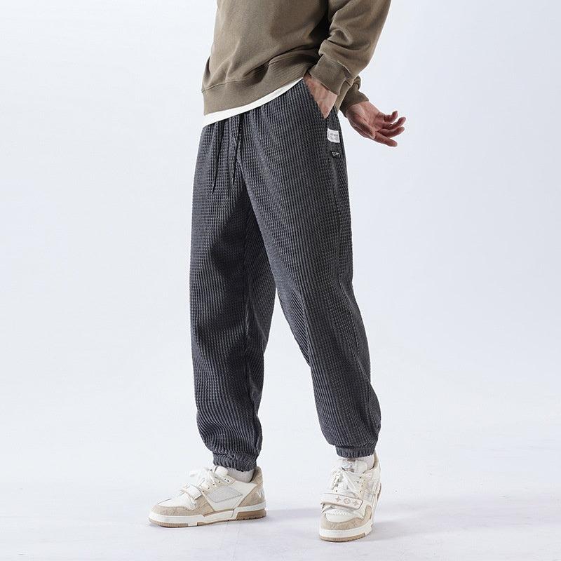 Men's Casual Loose Spring And Autumn Ankle Banded Pants - ZA-ZOLA