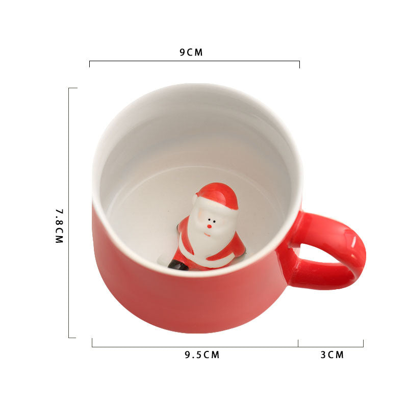 3D Cartoon Ceramic Cup | Fun & Unique Coffee Mug - ZA-ZOLA