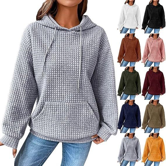 Women's Loose Casual Solid Color Long-Sleeved Sweater – Comfortable & Stylish Knitwear