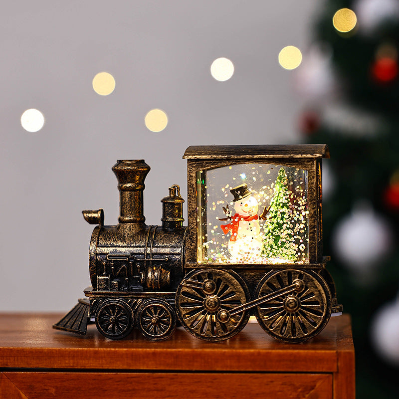 Christmas Train Night Lamp – Festive Gift & Decor for Holiday Ambiance - ZA-ZOLA