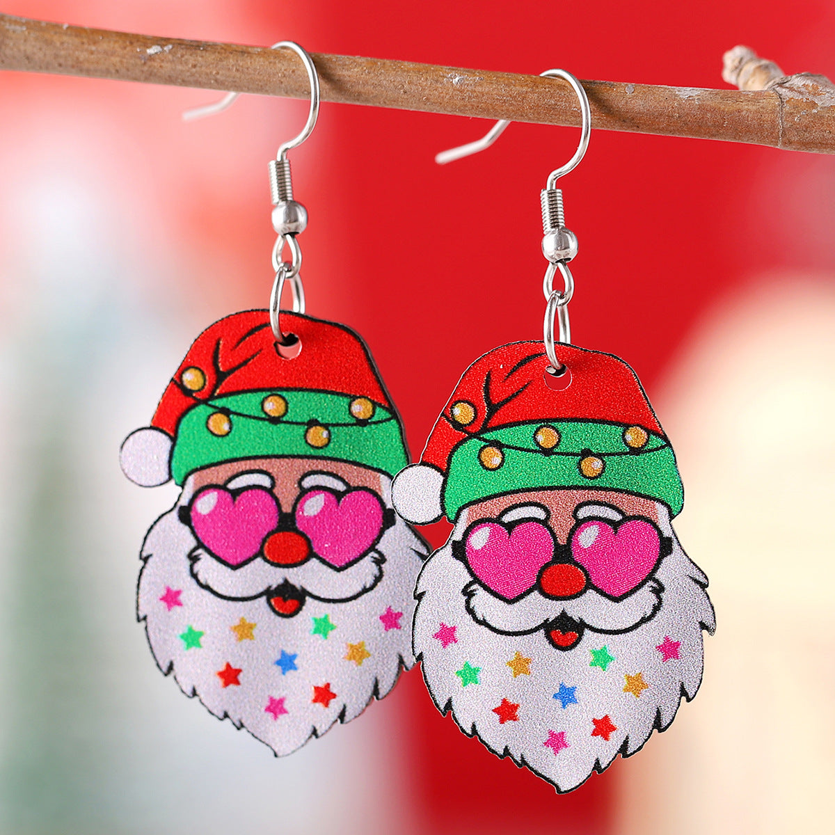 Funny Santa Claus Pendant Earrings – Perfect Christmas Gift for a Festive Touch! - ZA-ZOLA