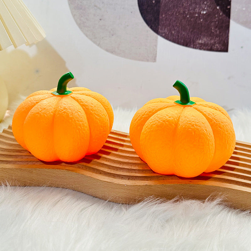 Pumpkin Halloween Decorative Night Light Bedroom Dormitory Creative Bedside Lights Eye Protection Deco Night Lamp - ZA-ZOLA