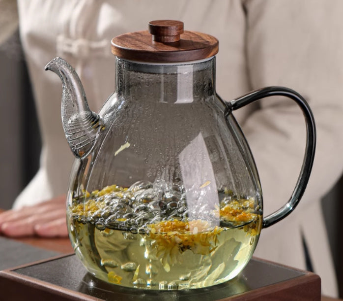 New Thickened High-temperature Resistant Glass Teapot With Large Capacity - ZA-ZOLA