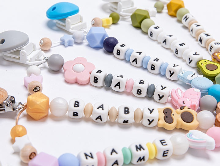 Baby pacifier chain baby silicone molar teether bite - ZA-ZOLA