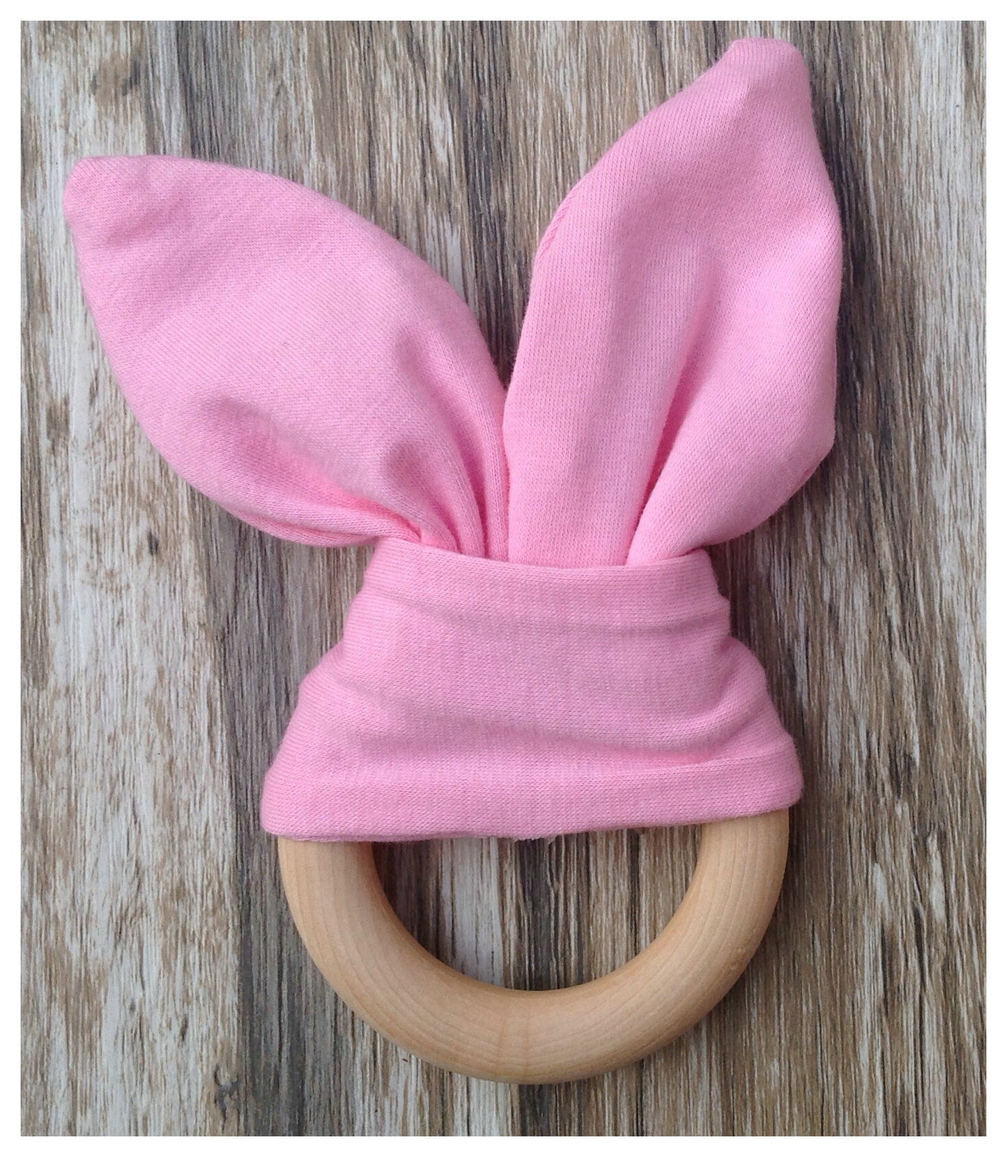 Handmade wooden natural baby teether - ZA-ZOLA