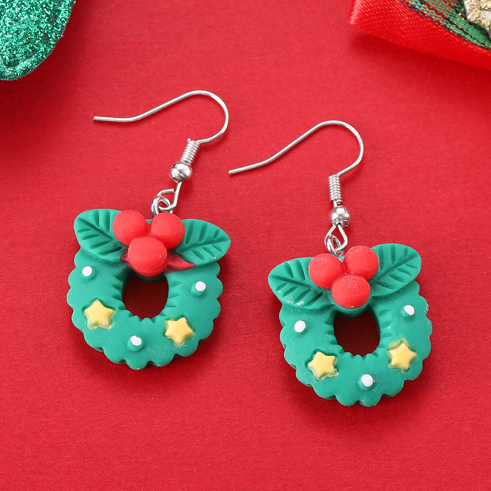 Cartoon Creative Christmas Earrings – Fun & Festive Fashion for the Holidays - ZA-ZOLA