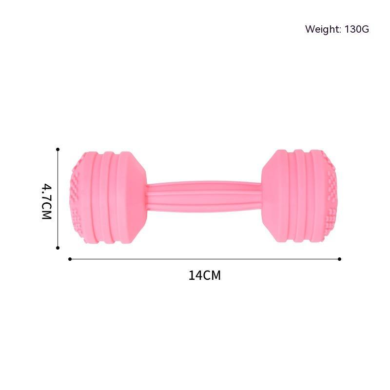 Teether Teether Stick Dumbbell Silicone Teether Baby Food Feeder Teether - ZA-ZOLA