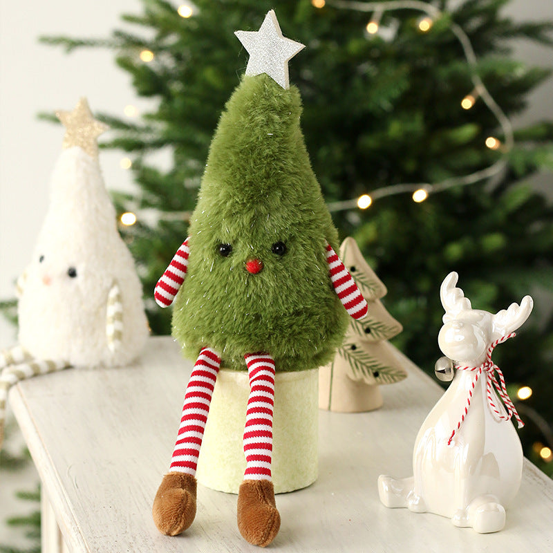 Cute Plush Christmas Doll Ornaments – Festive Decorations for Your Holiday Home - ZA-ZOLA