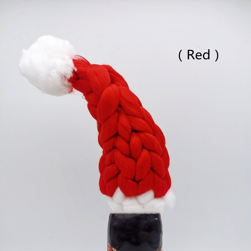 Super Thick Iceland Yarn Christmas Hat | Cozy Tree Decorative Hat - ZA-ZOLA