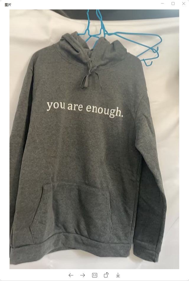 Kapuzenpullover mit „Dear Person Behind Me“-Buchstabenaufdruck – Plüsch-Sweatshirt mit Kordelzug und Kängurutasche für Damen und Herren