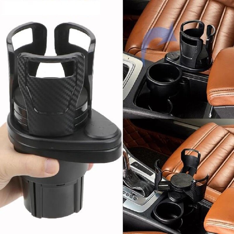 Foldable Car Cup & Bottle Holder | Multifunctional Phone and Sunglasses Organizer - ZA-ZOLA