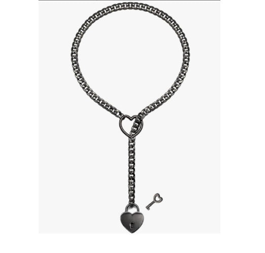 Cuban Adjustable Heart Shaped Necklace - ZA-ZOLA