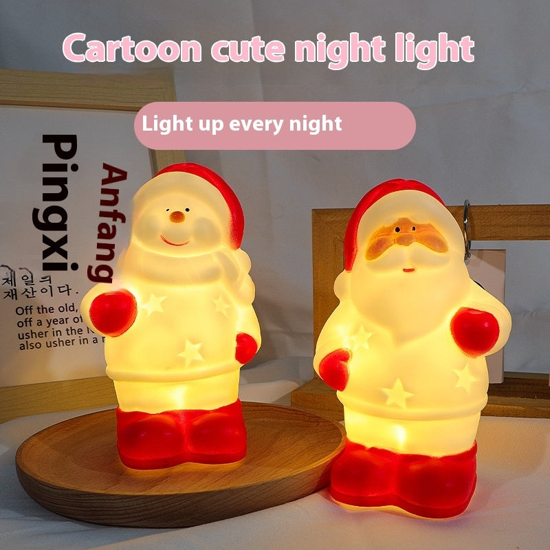 Cute Snowman Night Lamp – Cartoon Christmas Ambience Light for Festive Decor - ZA-ZOLA