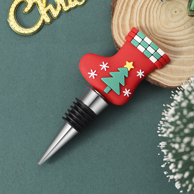 Christmas Tree Wine Stopper | Perfect for Holiday Parties - ZA-ZOLA