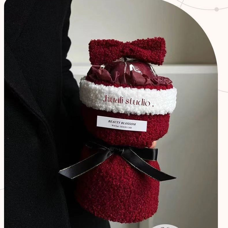 Christmas Eve Gift Bow & Fruit Bouquet – Festive Holiday Gifts for Loved Ones - ZA-ZOLA