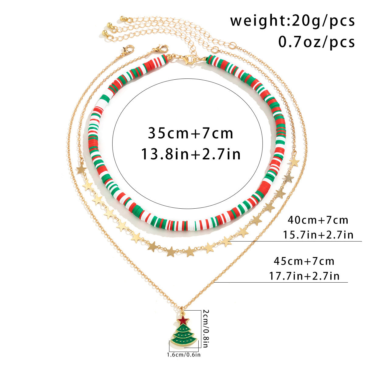 Charming Beaded Women's Necklace - Christmas Snowman Gift with Imitation Crystal Ornament - ZA-ZOLA